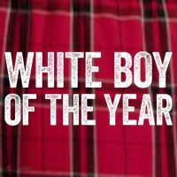 White Boy Of The Year Funny Statement Men's Flannel Plaid Pajama Pants thumb 2