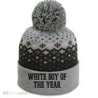 White Boy Of The Year The Baniff Cuffed Pom Beanie thumb 0