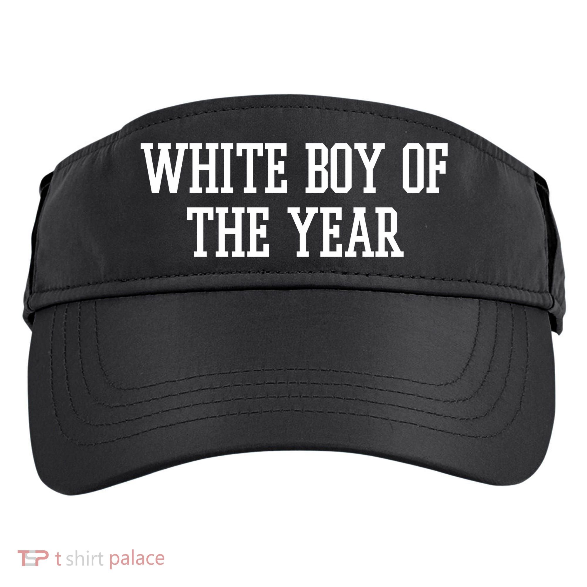 White Boy Of The Year Adult Drive Performance Visor