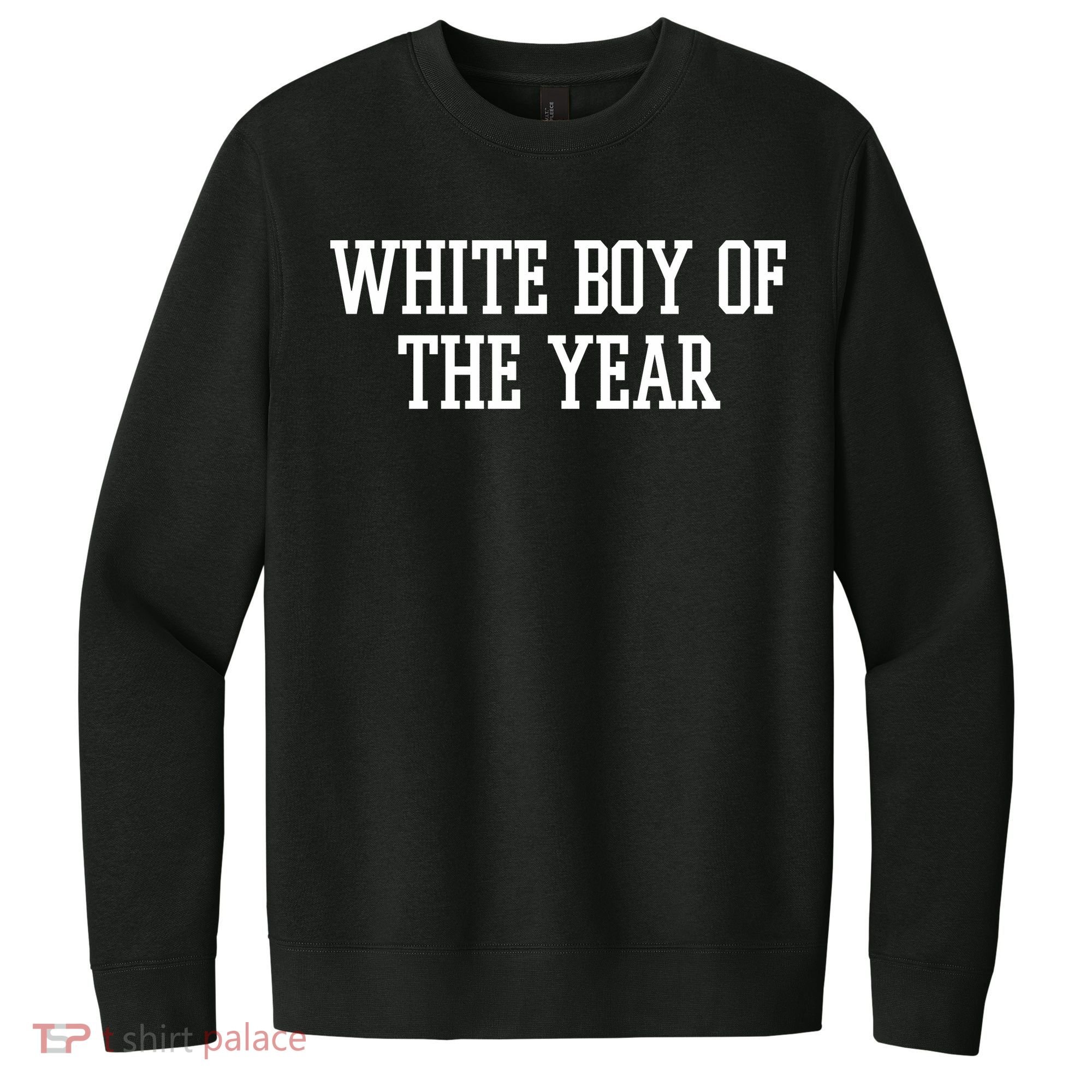 White Boy Of The Year V.I.T. Fleece Crew Sweatshirt