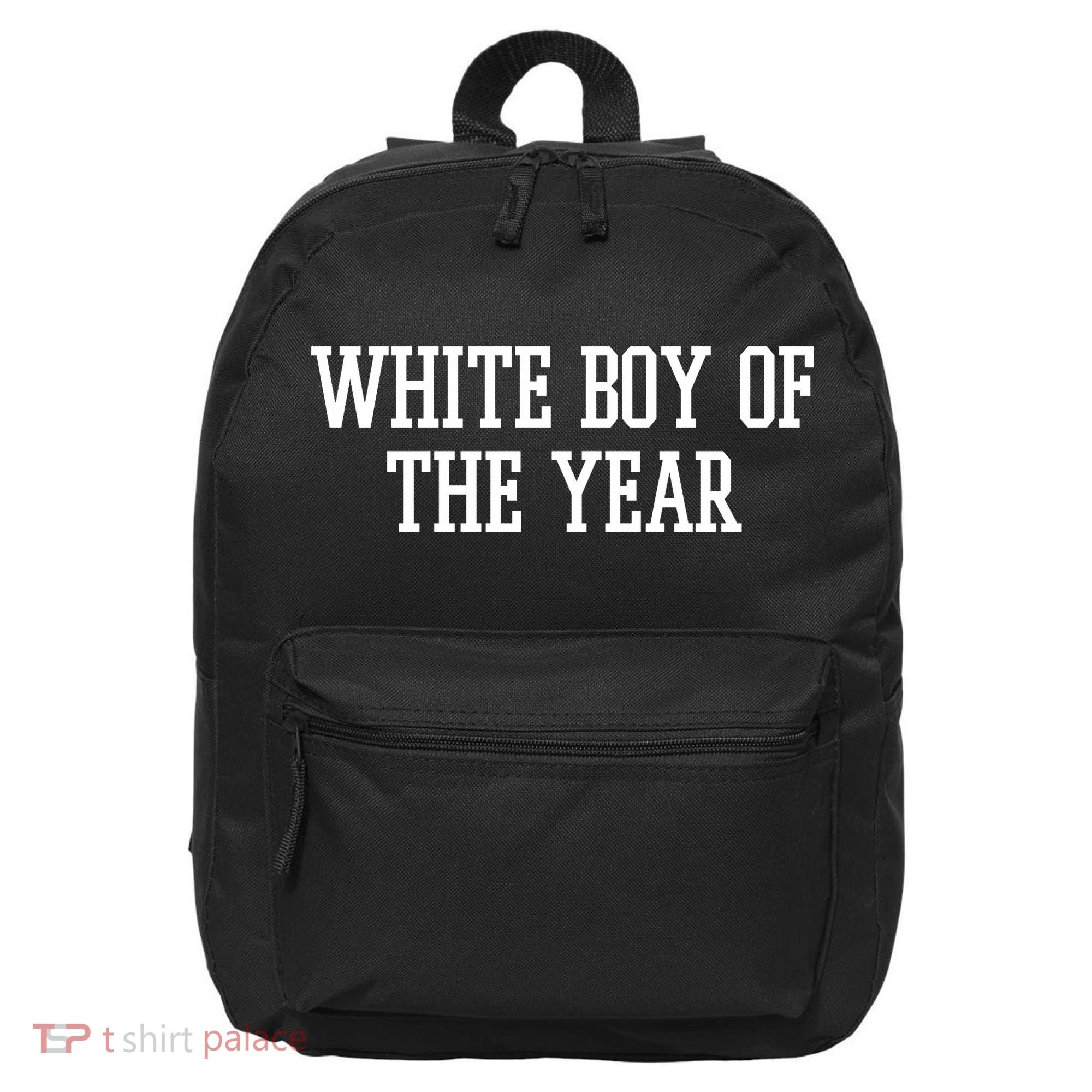 White Boy Of The Year 16 in Basic Backpack