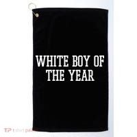 White Boy Of The Year Golf Towel thumb 0