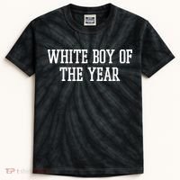 White Boy Of The Year Kids Tie-Dye T-Shirt thumb 0