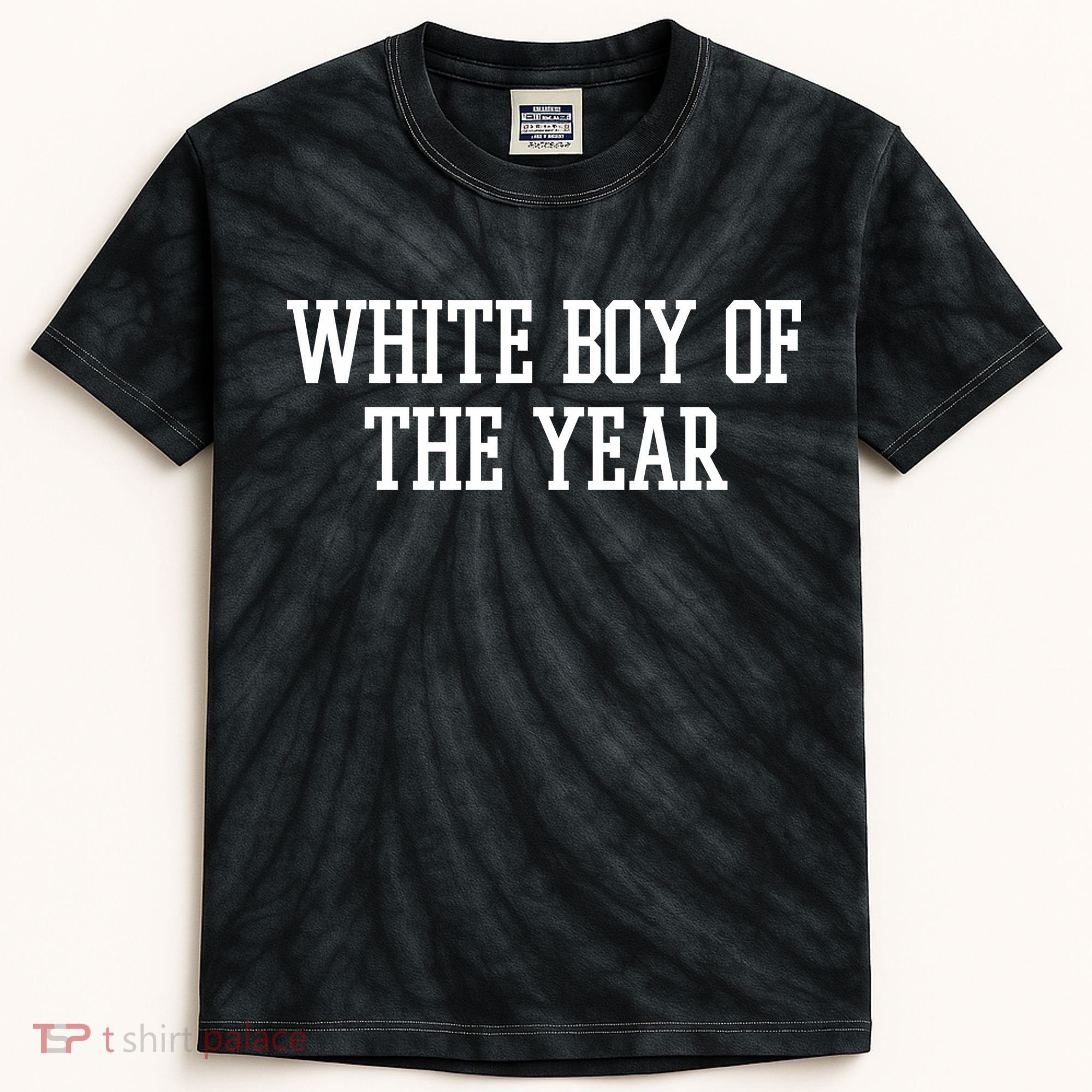 White Boy Of The Year Kids Tie-Dye T-Shirt