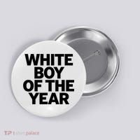 White Boy Of The Year Button thumb 0
