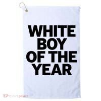 White Boy Of The Year Golf Towel thumb 0