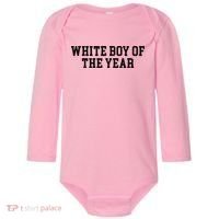 White Boy Of The Year Baby Long Sleeve Bodysuit thumb 0