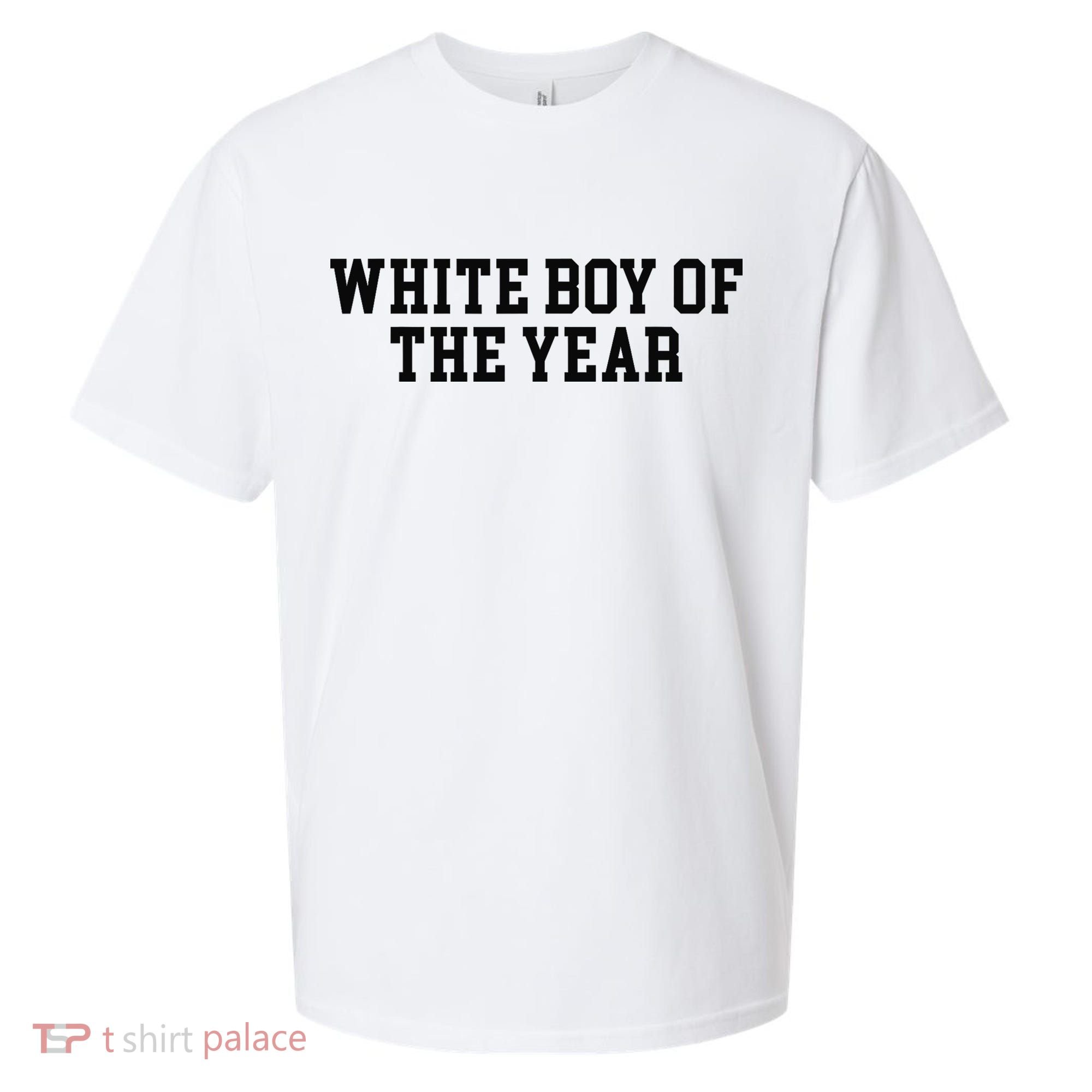 White Boy Of The Year Sueded Cloud Jersey T-Shirt