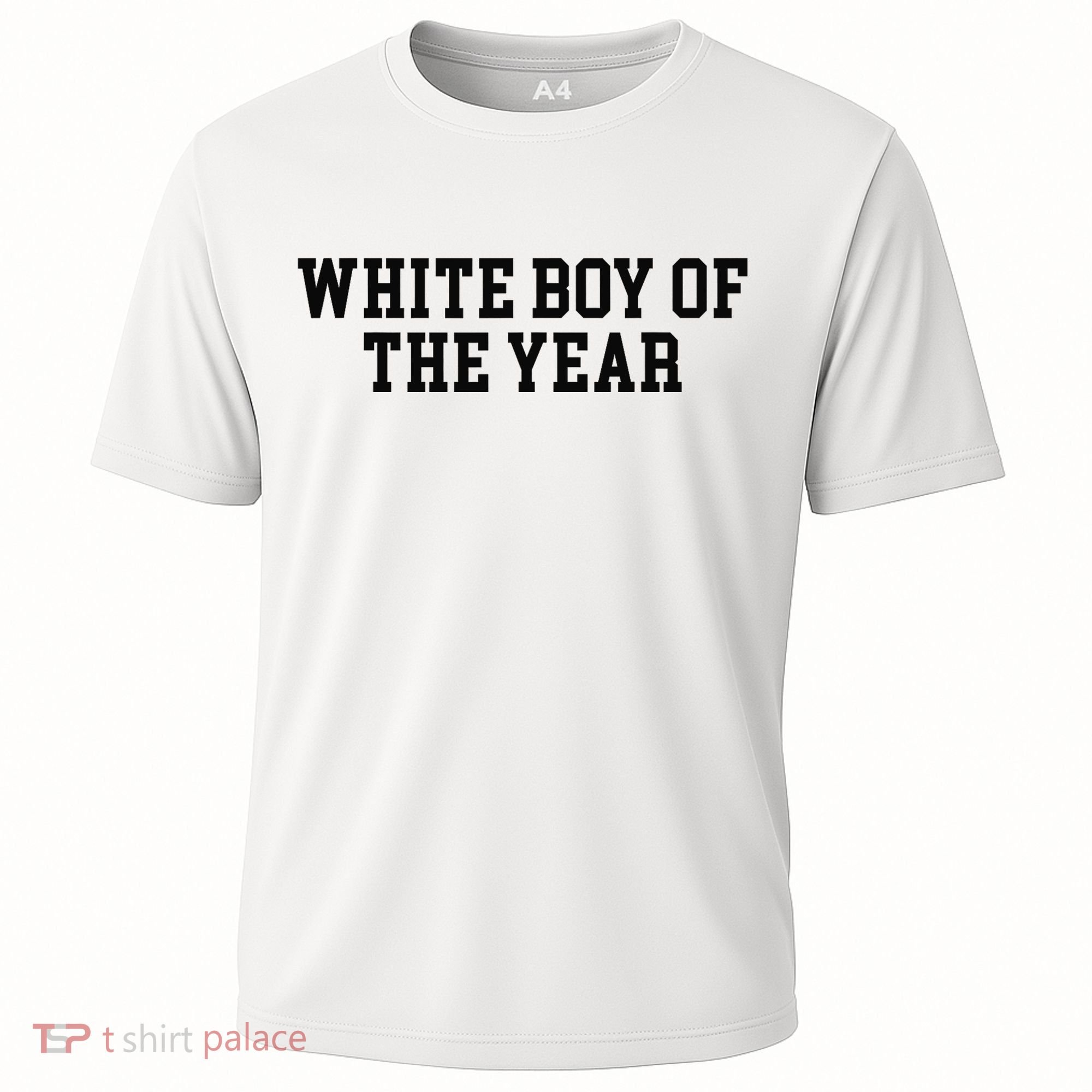 White Boy Of The Year Cooling Performance Crew T-Shirt