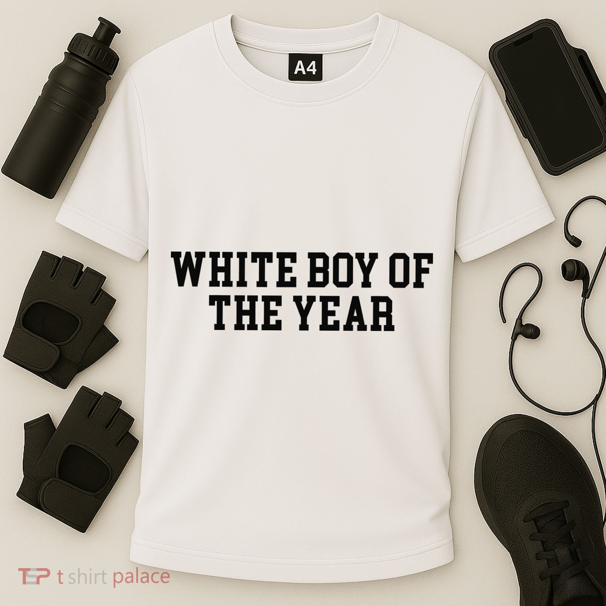 White Boy Of The Year Cooling Performance Crew T-Shirt