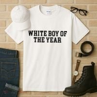 White Boy Of The Year Tall T-Shirt thumb 3