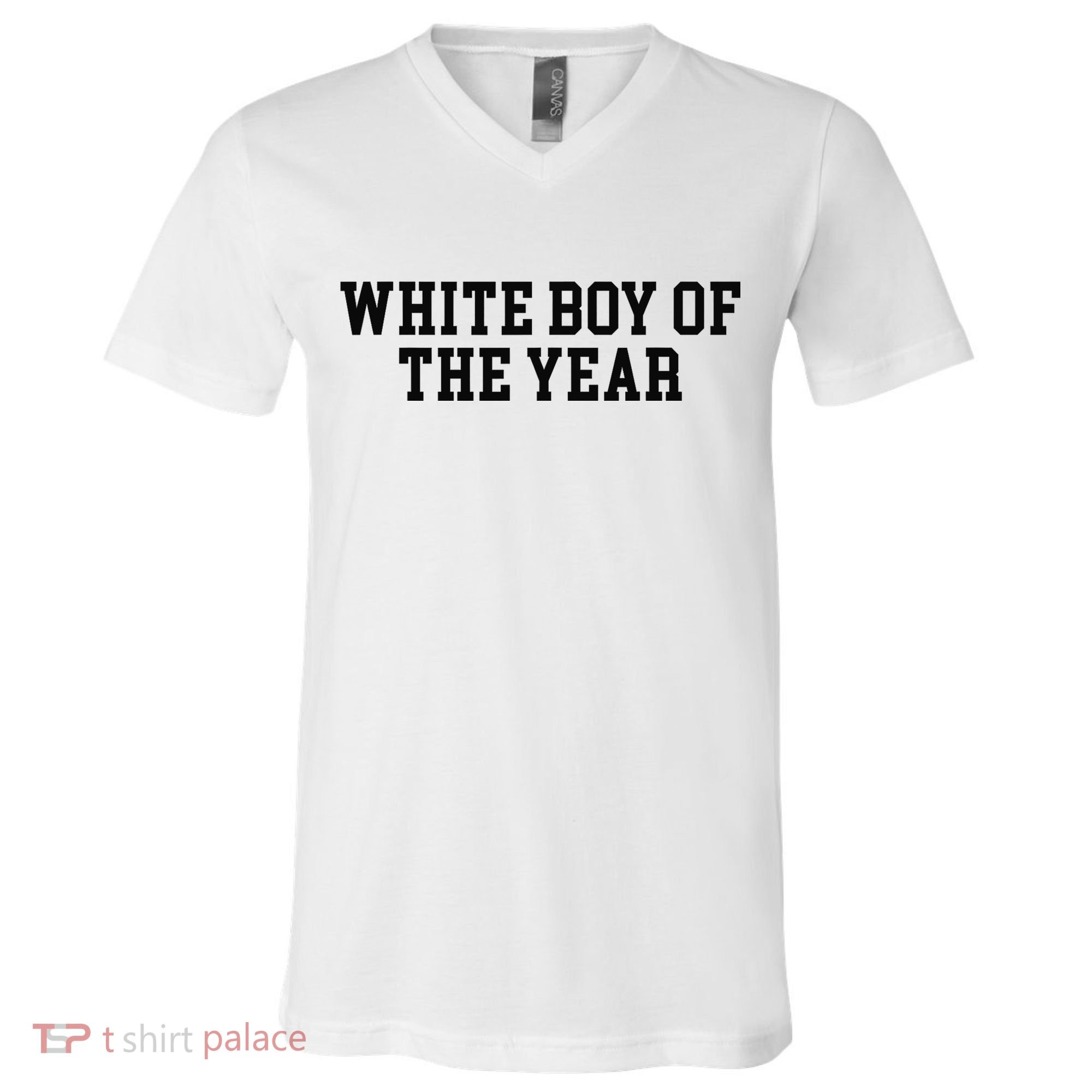 White Boy Of The Year V-Neck T-Shirt