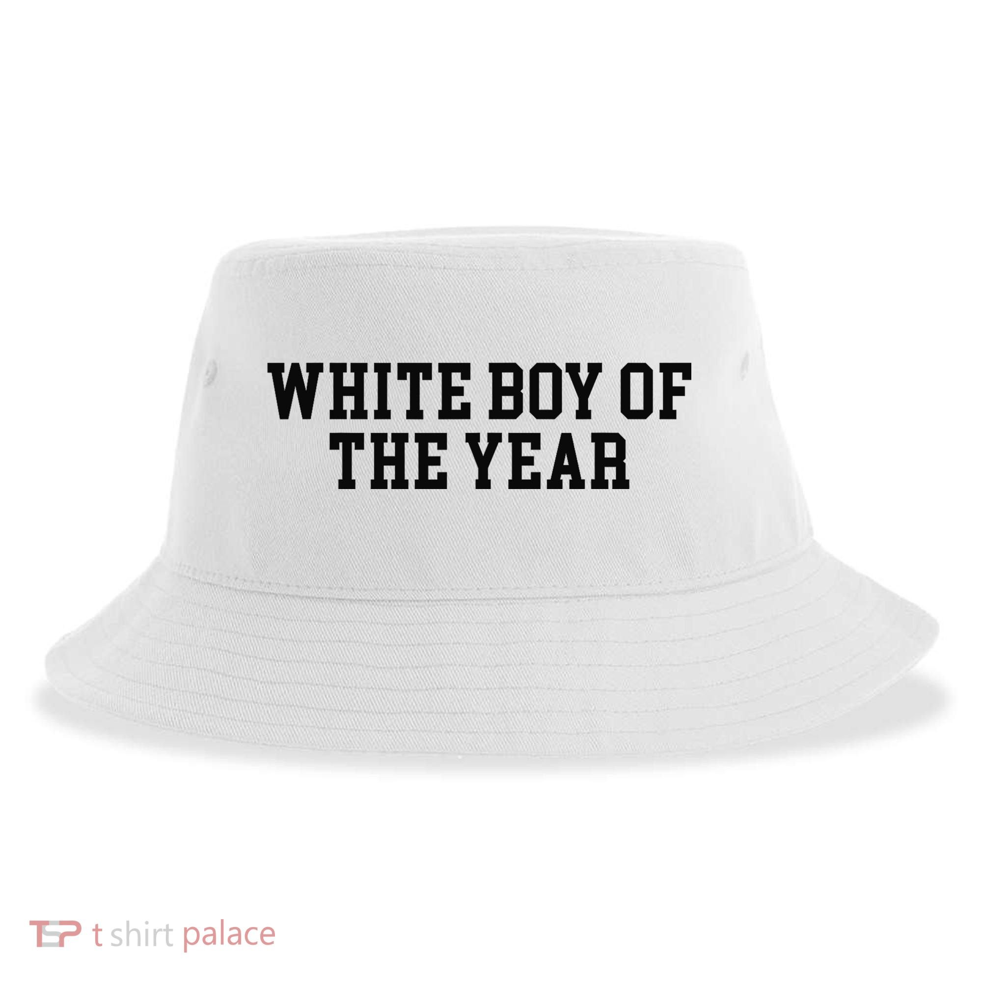 White Boy Of The Year Sustainable Bucket Hat