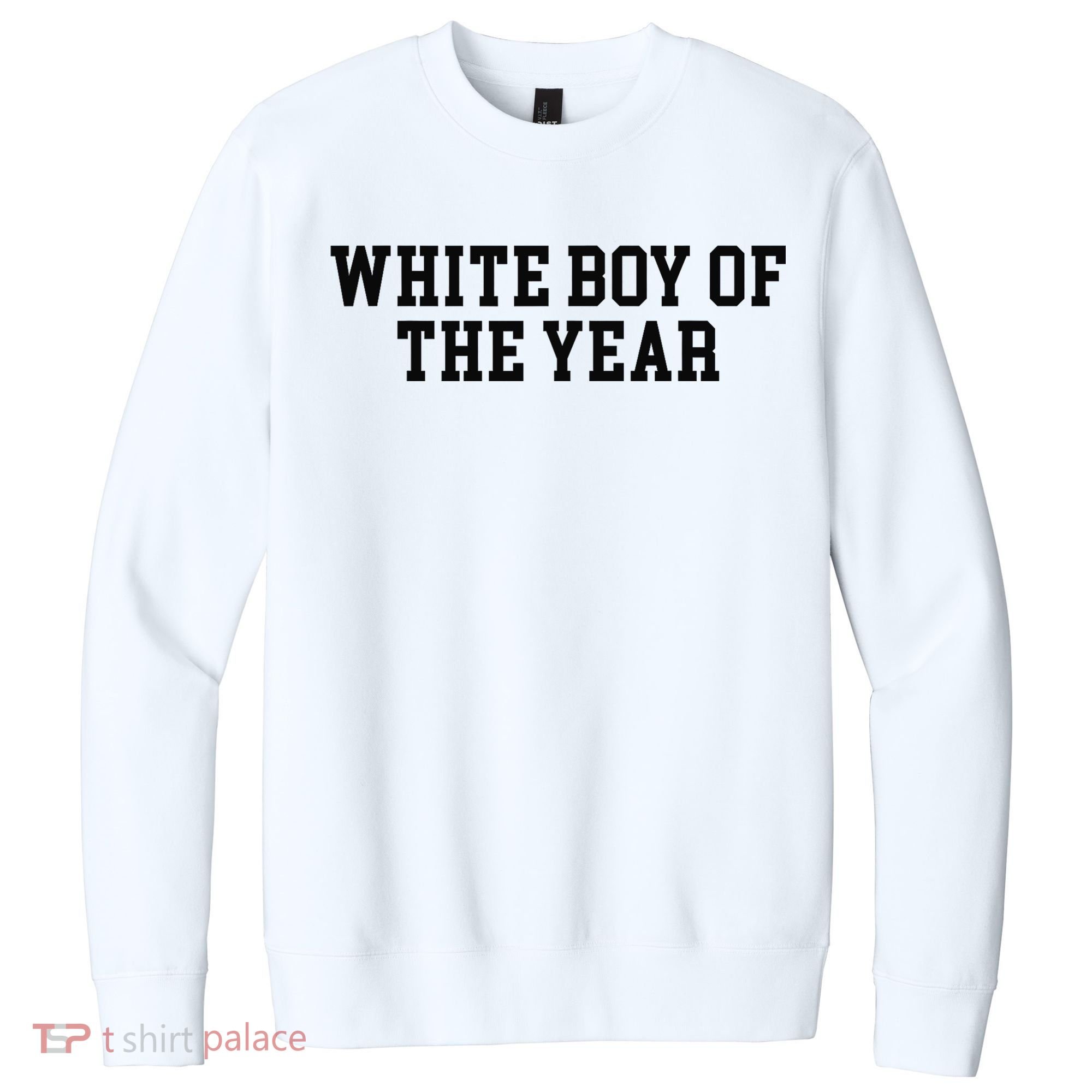 White Boy Of The Year V.I.T. Fleece Crew Sweatshirt