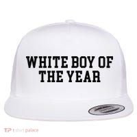 White Boy Of The Year Flat Bill Trucker Hat thumb 0