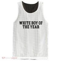 White Boy Of The Year Mesh Reversible Basketball Jersey Tank thumb 0