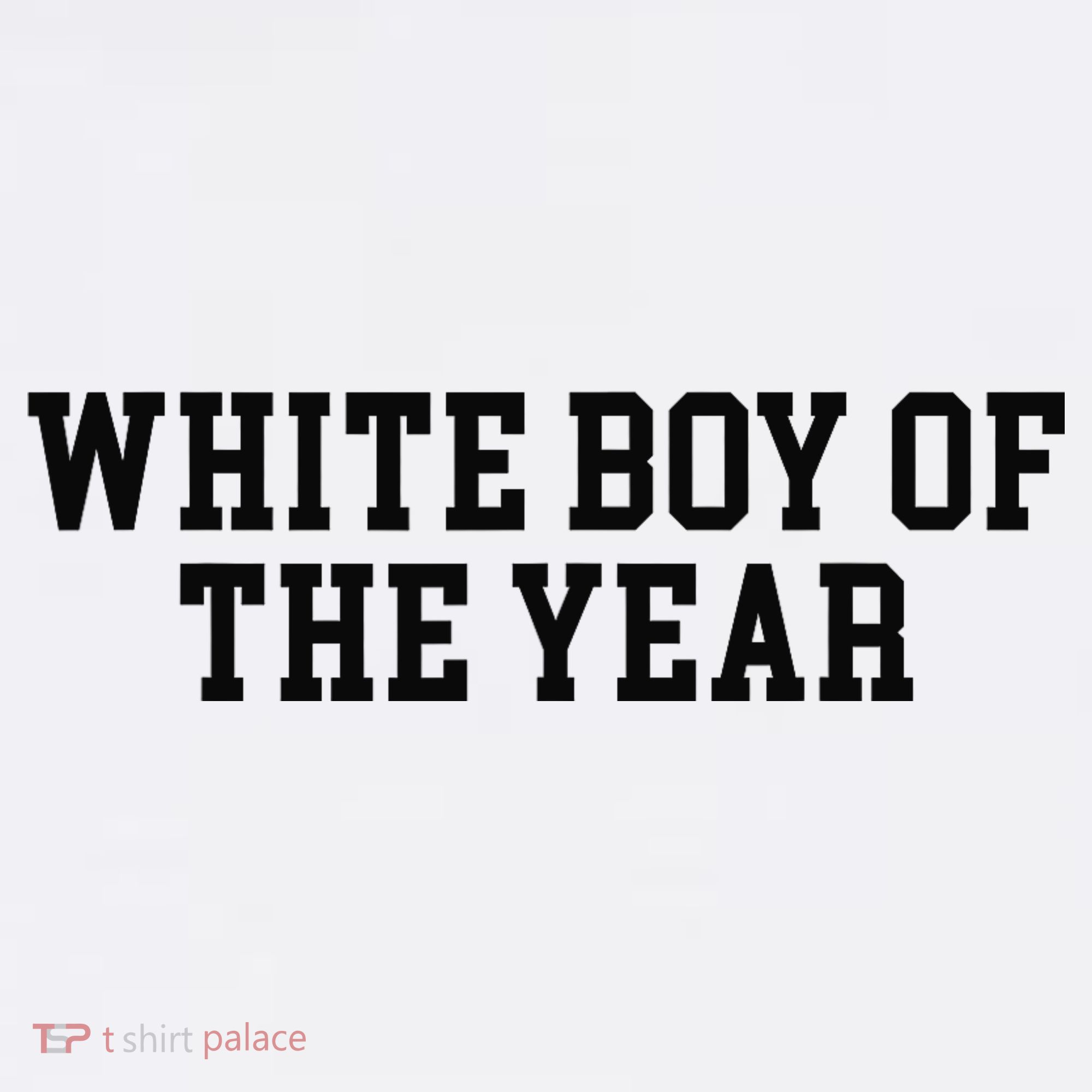 White Boy Of The Year PosiCharge Competitor Tank