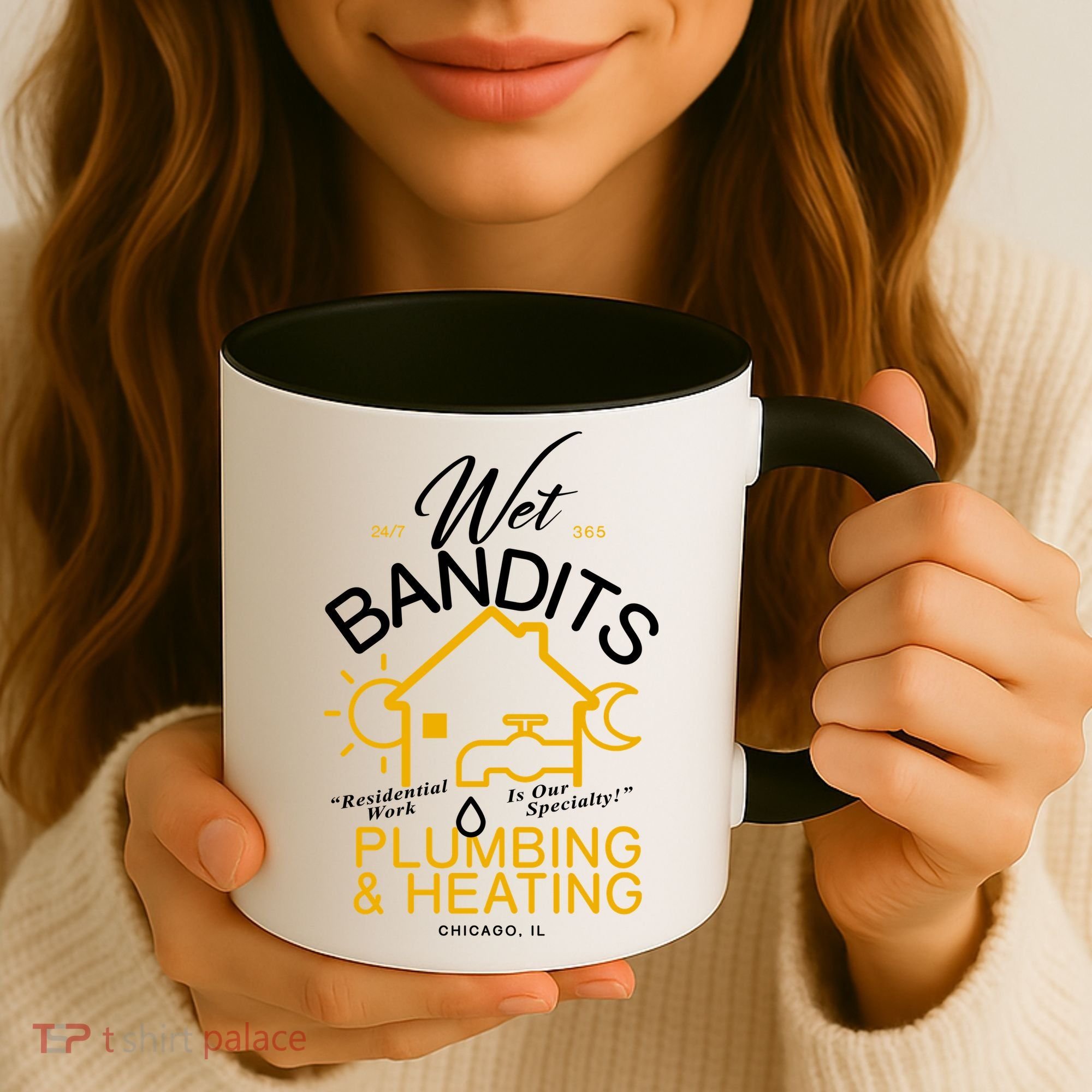 Wet Bandits Plumbing & Heating Chicago Coffee Mug