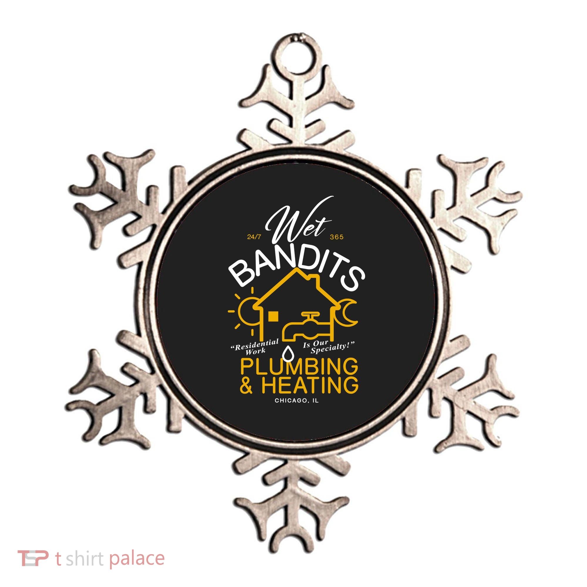 Wet Bandits Plumbing & Heating Chicago Ornament