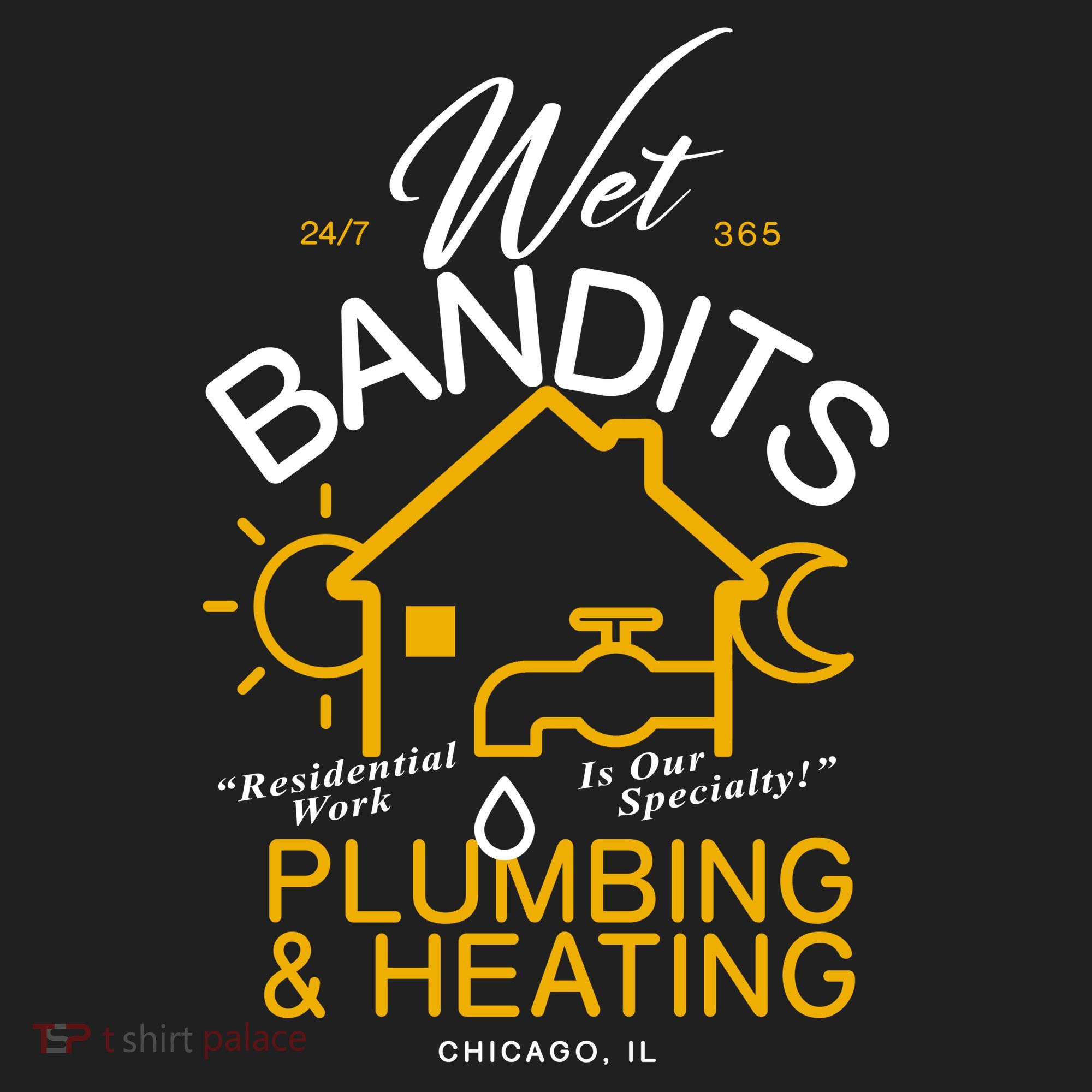 Wet Bandits Plumbing & Heating Chicago Hat