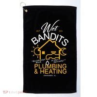 Wet Bandits Plumbing & Heating Chicago Golf Towel thumb 0