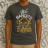 Wet Bandits Plumbing & Heating Chicago T-Shirt thumb 3