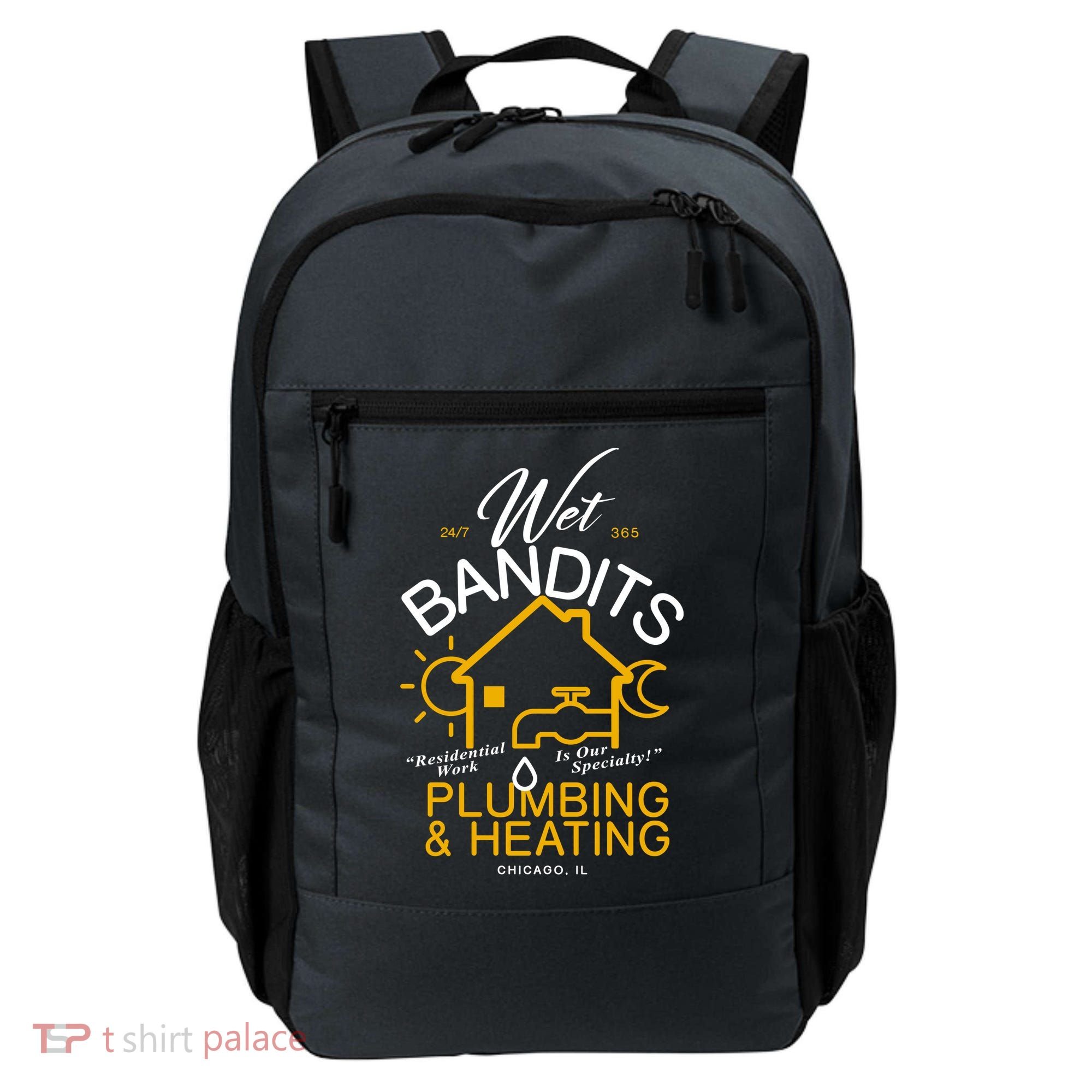 Wet Bandits Plumbing & Heating Chicago Backpack