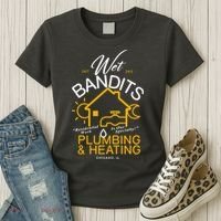 Wet Bandits Plumbing & Heating Chicago Women's T-Shirt thumb 3