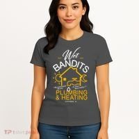 Wet Bandits Plumbing & Heating Chicago Women's T-Shirt thumb 4
