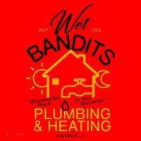 Wet Bandits Plumbing & Heating Chicago Santa Hat thumb 1