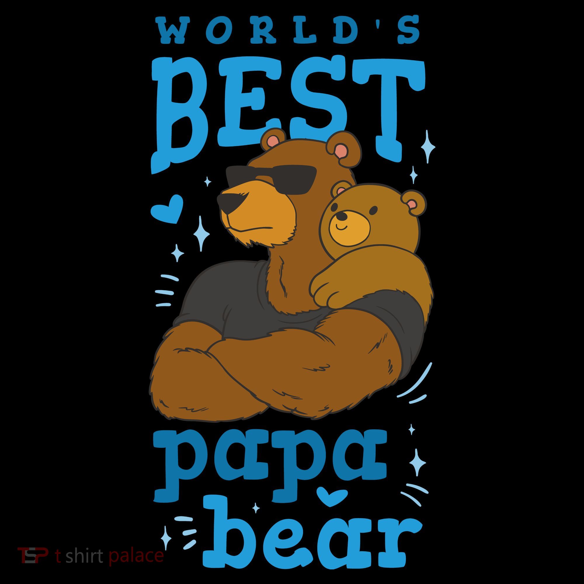 World's Best Papa Bear Coaster
