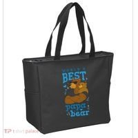 World's Best Papa Bear Tote Bag thumb 2