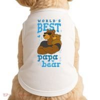 World's Best Papa Bear Doggie Tank thumb 0