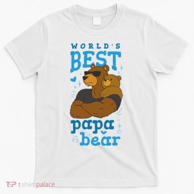 World's Best Papa Bear T-Shirt