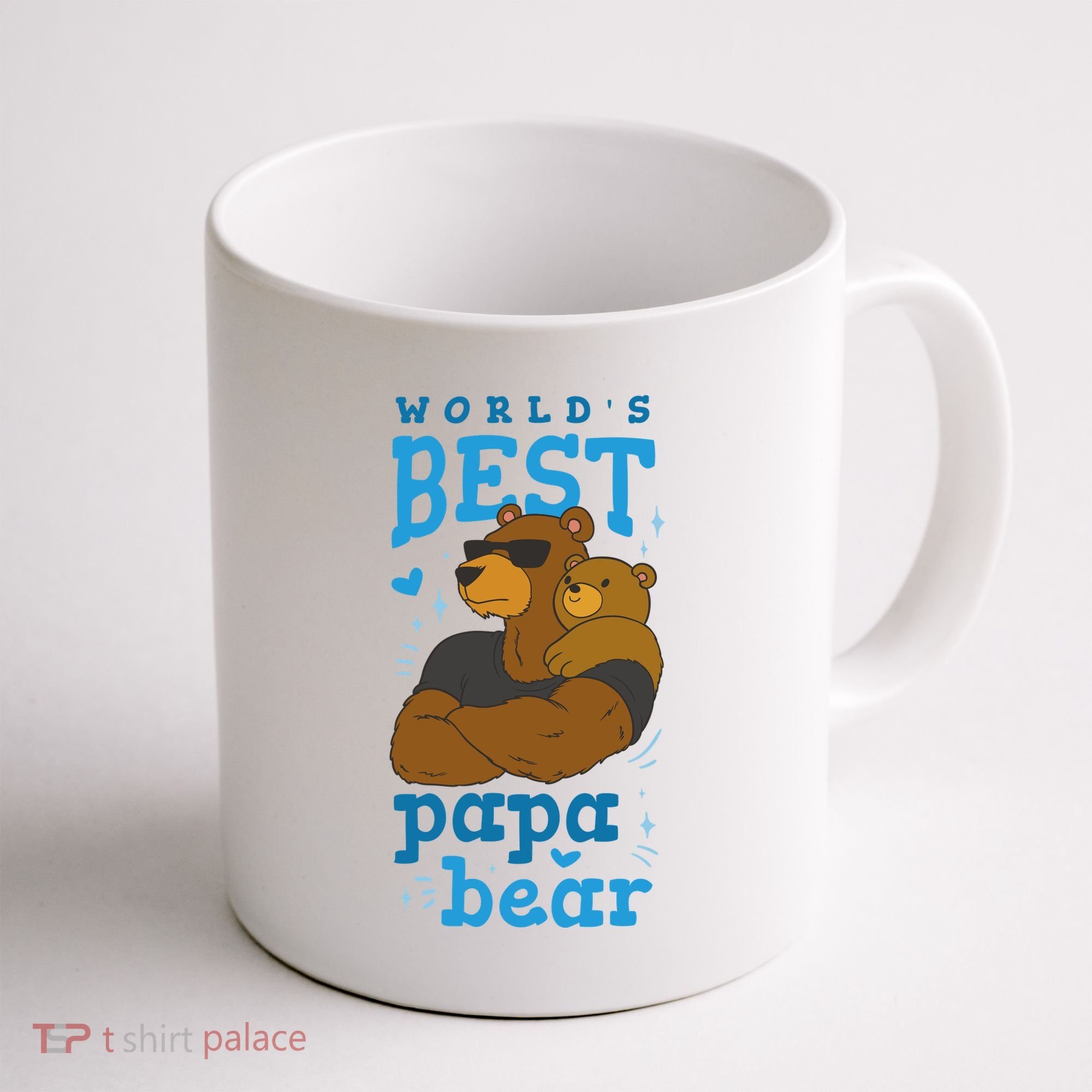 World's Best Papa Bear Coffee Mug