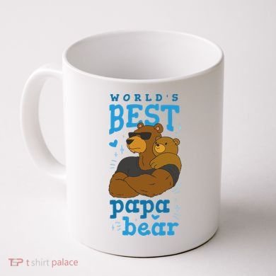 World's Best Papa Bear Coffee Mug