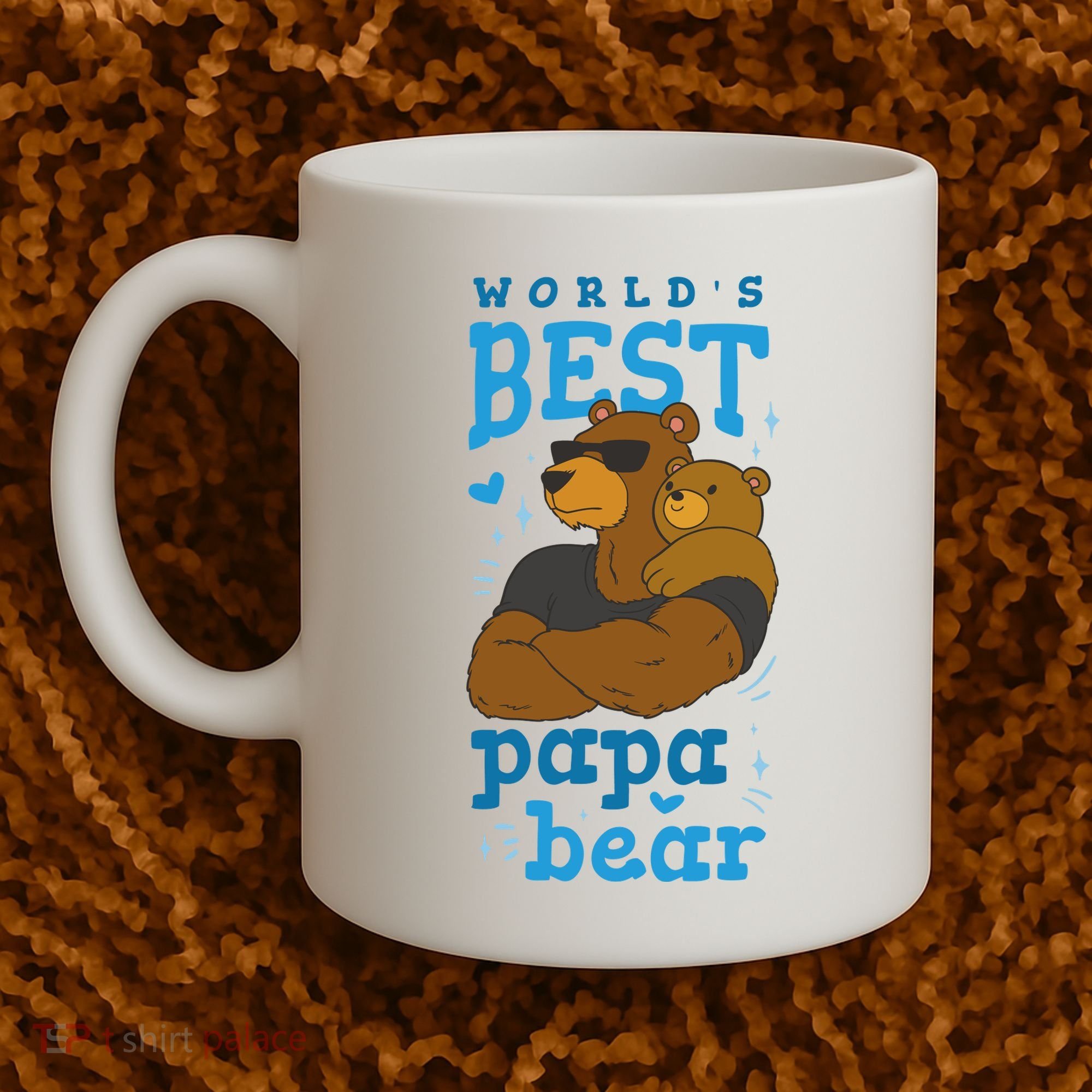 World's Best Papa Bear Coffee Mug