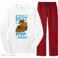 World's Best Papa Bear Long Sleeve Pajama Set thumb 0