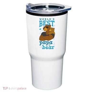 World's Best Papa Bear Tumbler