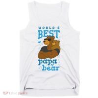 World's Best Papa Bear Tank Top thumb 0