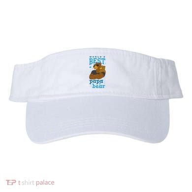 World's Best Papa Bear Visor