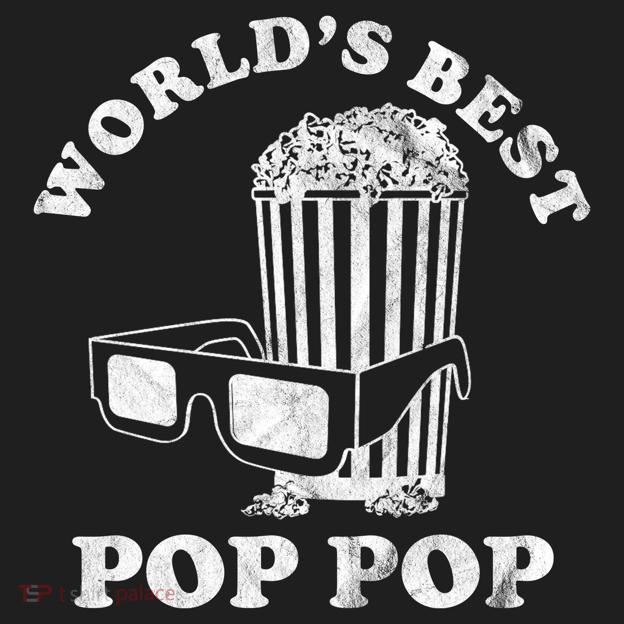 Worlds Best Pop Pop Movie Lover Fathers Day Tumbler