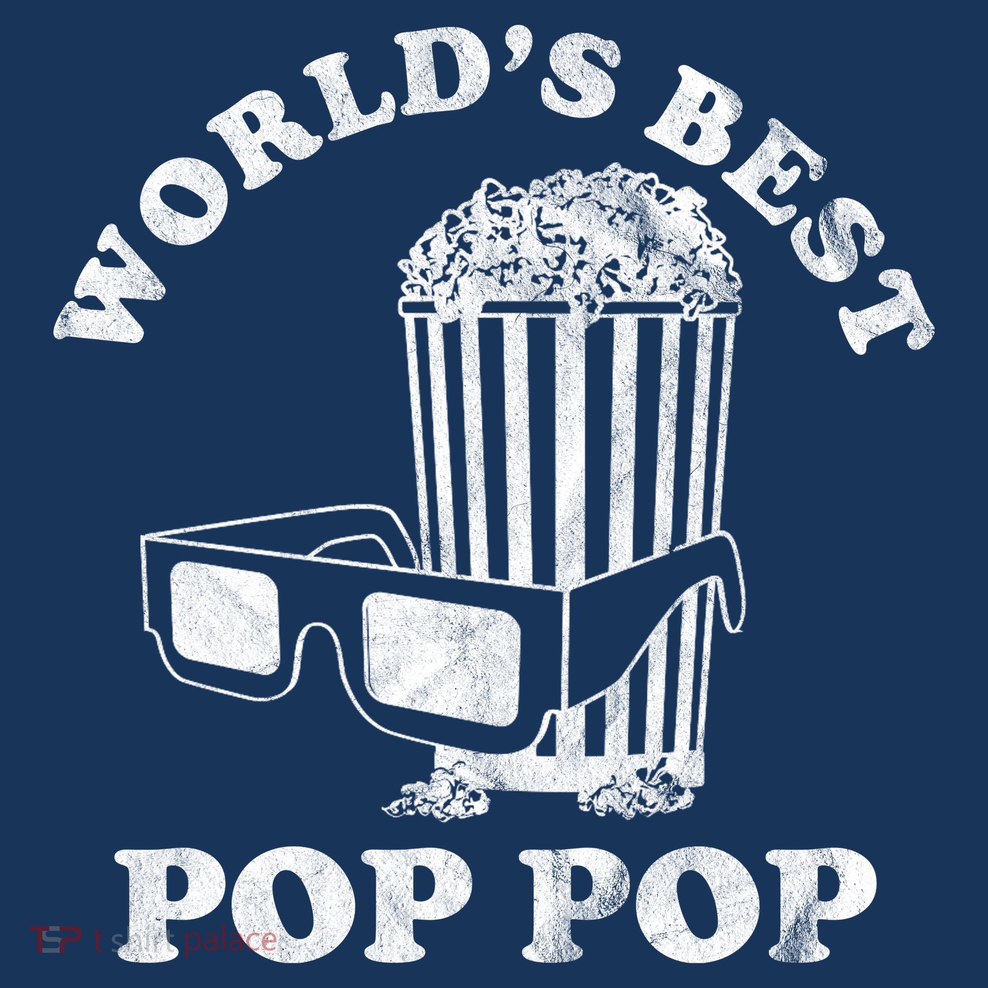 Worlds Best Pop Pop Movie Lover Fathers Day Women's Hoodie