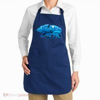 Wildlife Bear Silhouette Night Forest Apron thumb 2
