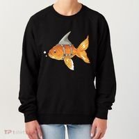 Wanna Be Shark Funny Fish Women's Sweatshirt thumb 0