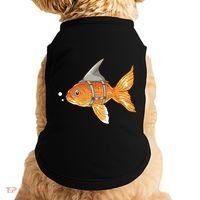 Wanna Be Shark Funny Fish Doggie Tank thumb 0