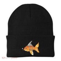 Wanna Be Shark Funny Fish Beanie thumb 0
