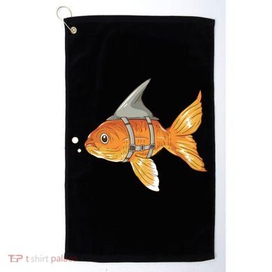 Wanna Be Shark Funny Fish Golf Towel
