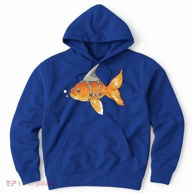 Wanna Be Shark Funny Fish Hoodie