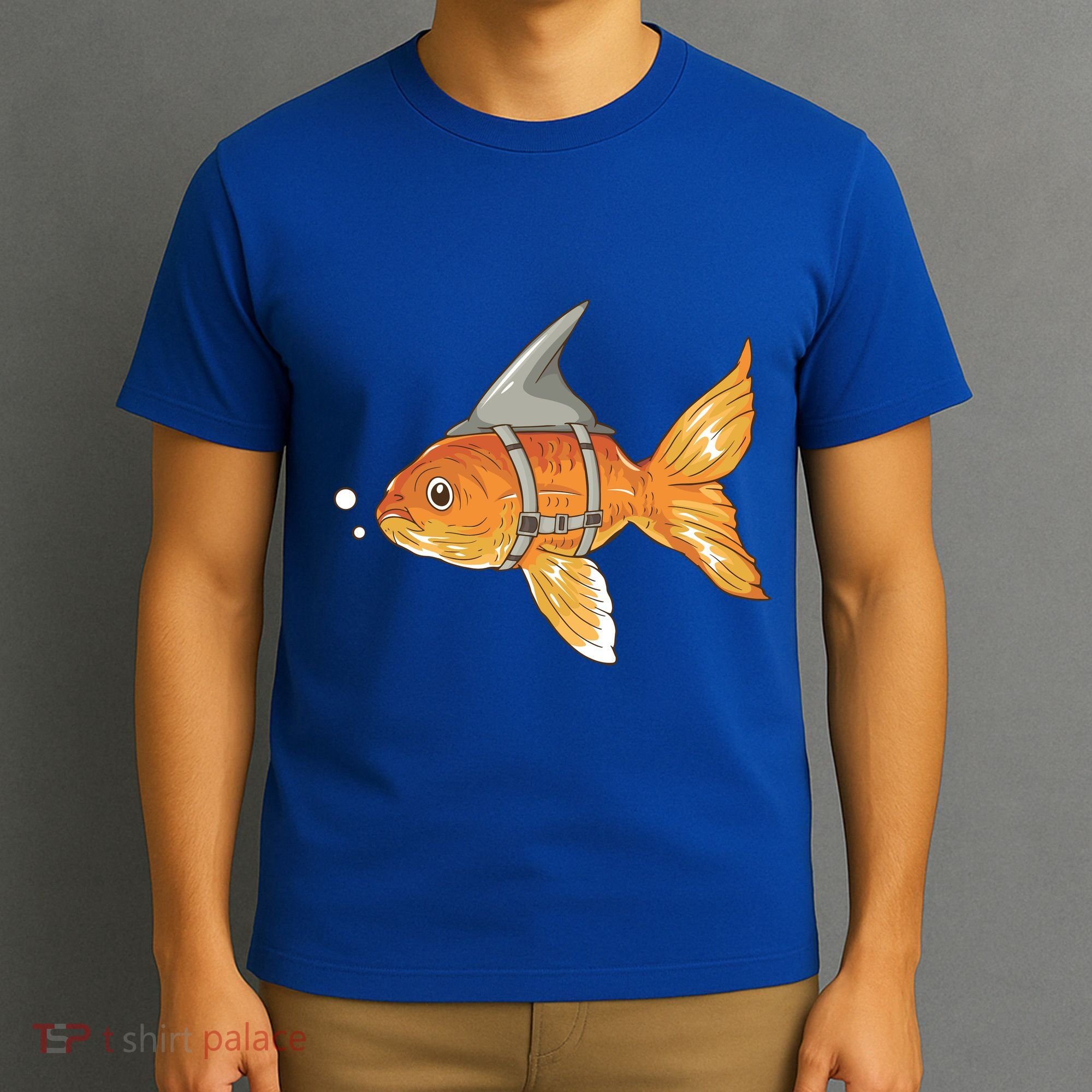 Wanna Be Shark Funny Fish T-Shirt